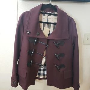 Burberry Gabardine Peacoat
